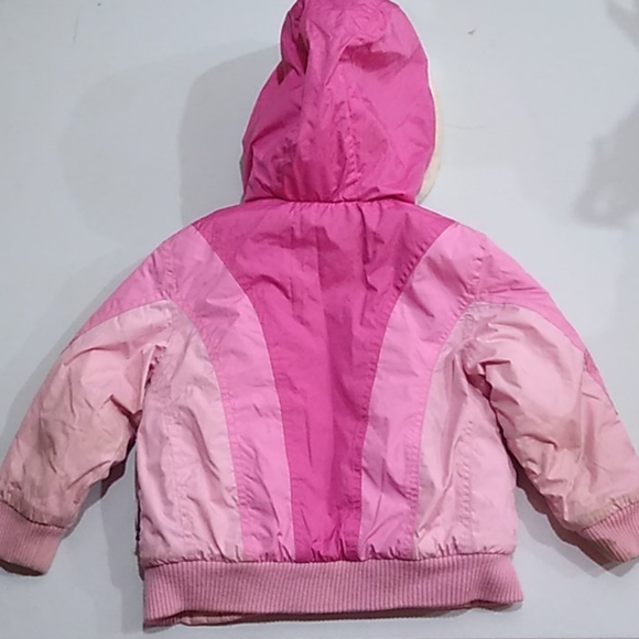 Girls 4 pink winter coat - Picture 5 of 5